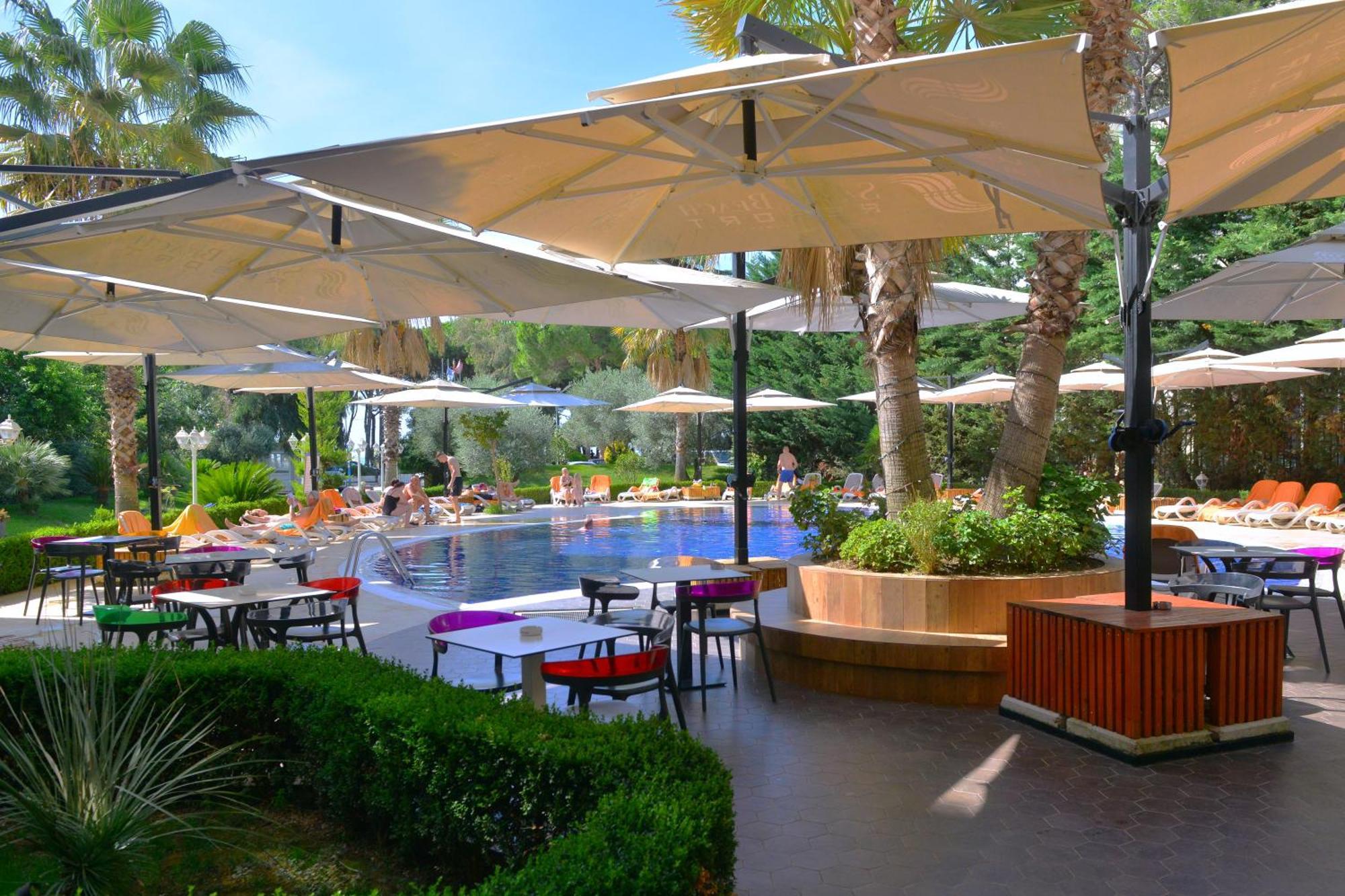 Sandy Beach Resort Golem  Exterior foto