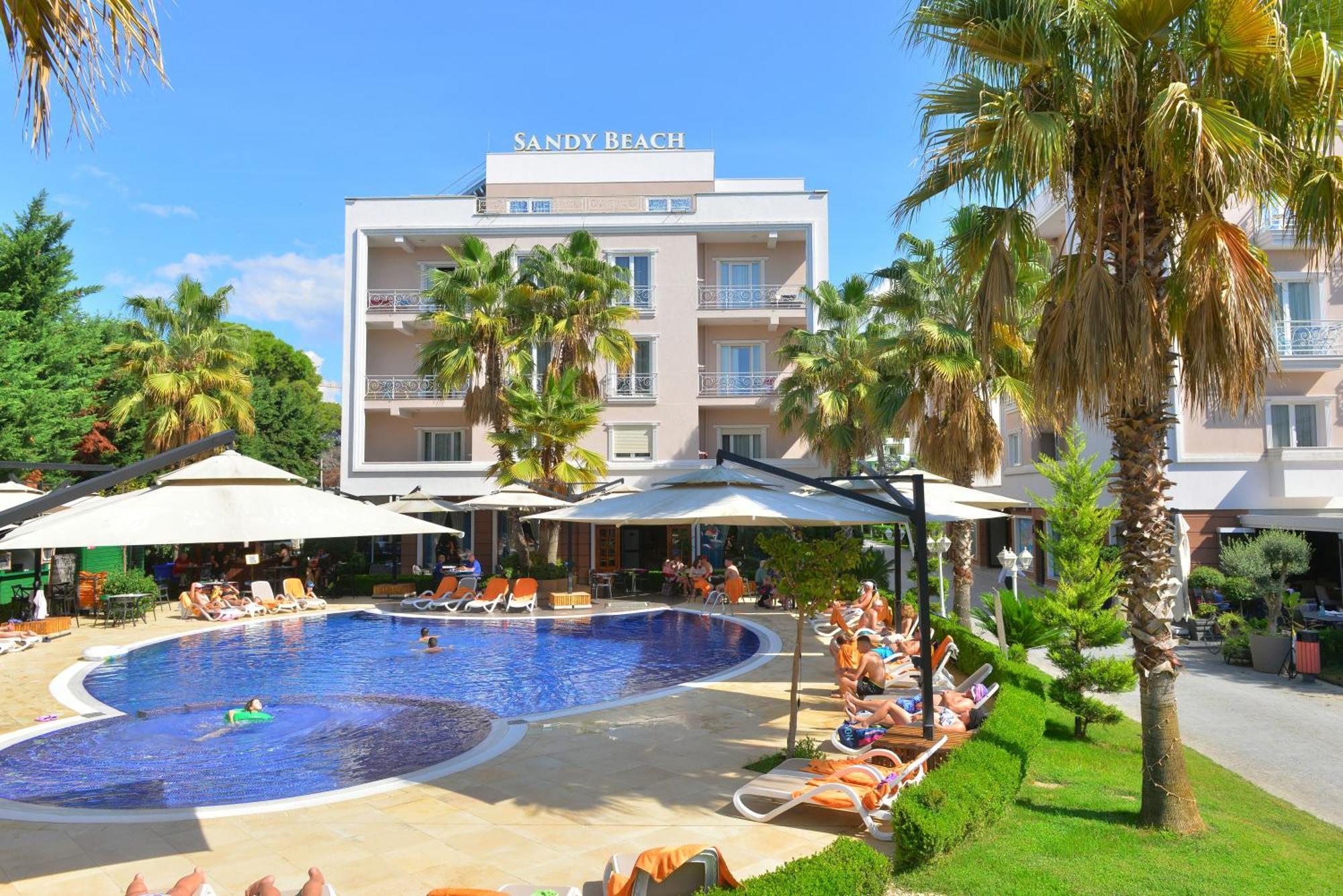 Sandy Beach Resort Golem  Exterior foto