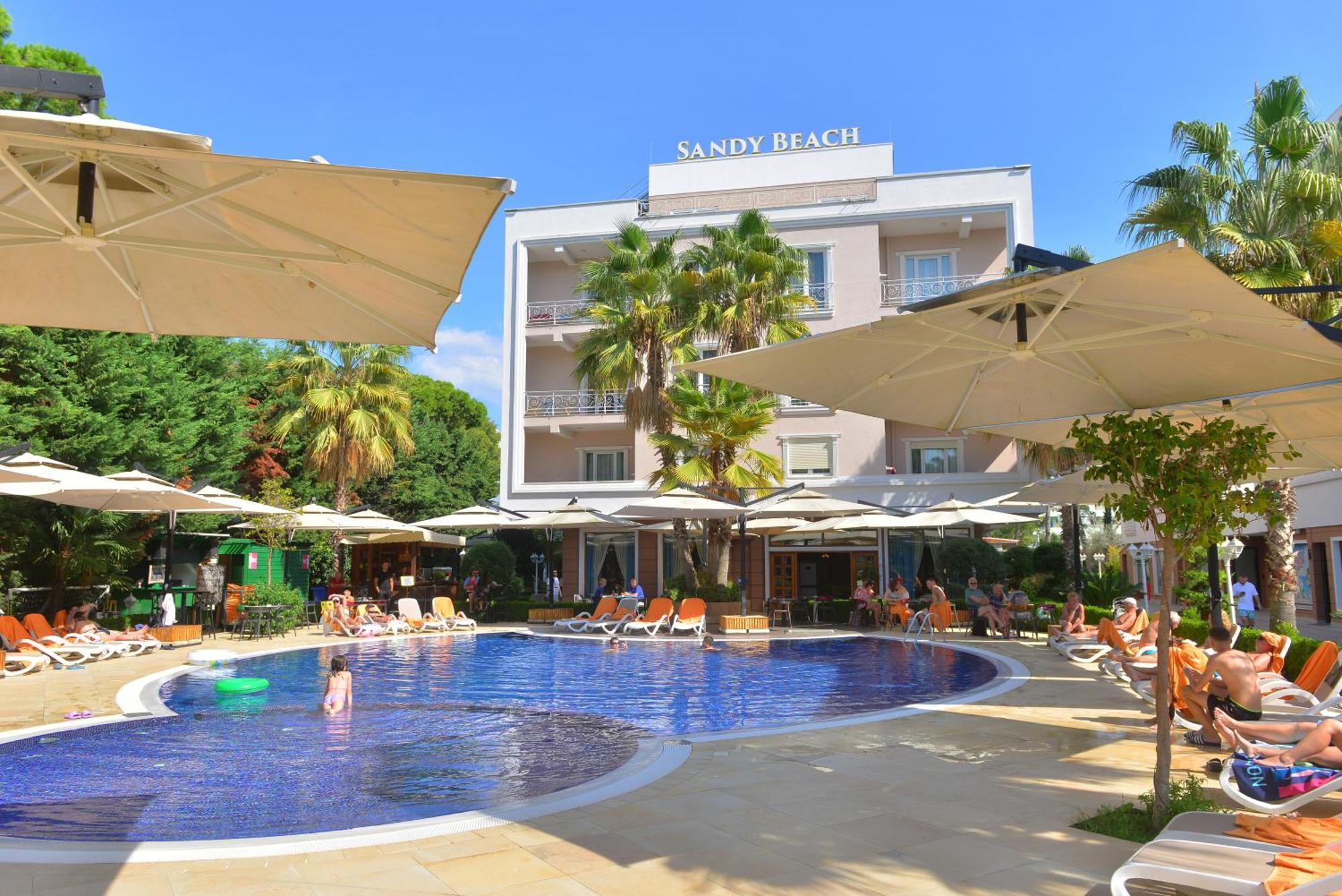 Sandy Beach Resort Golem  Exterior foto